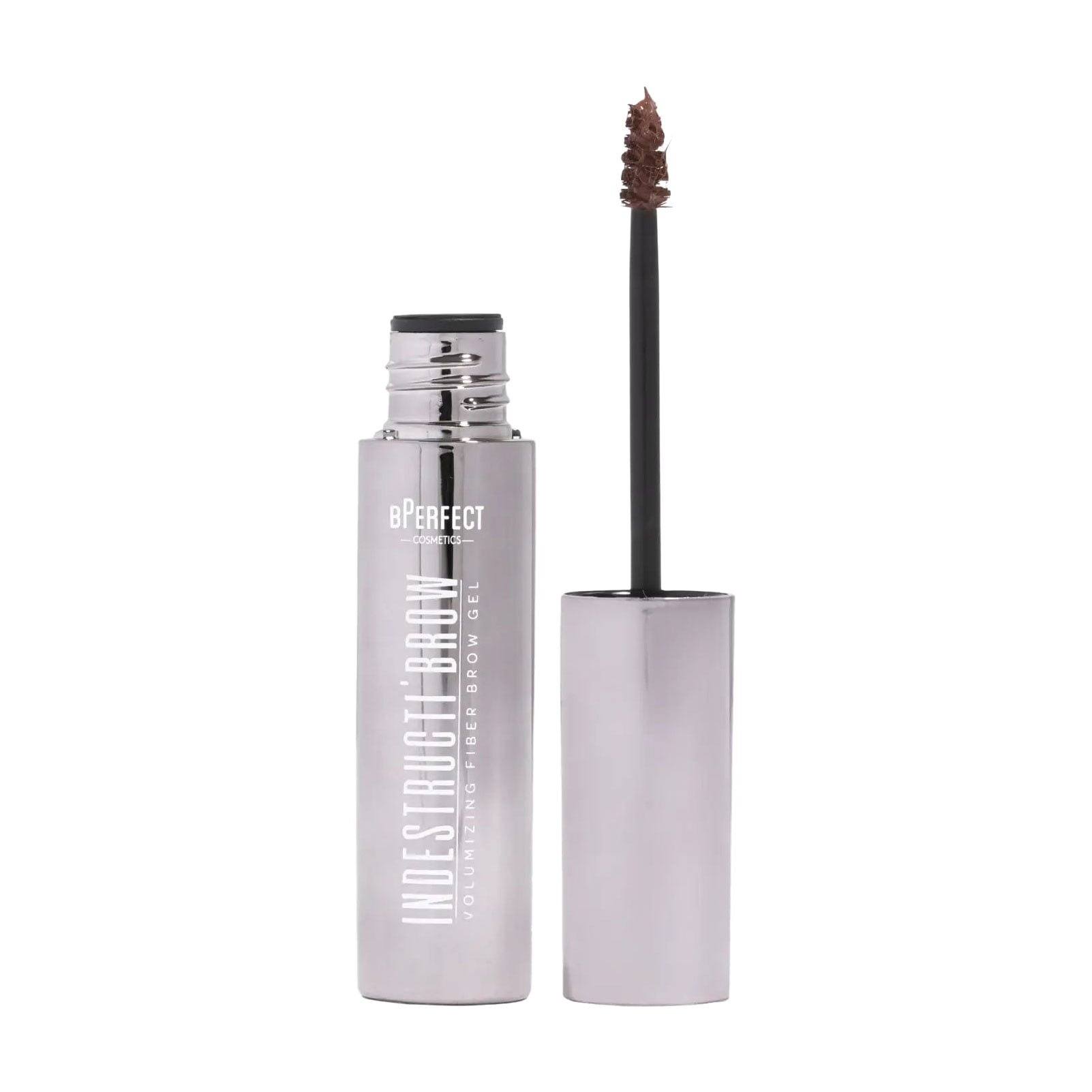Гель для брів BPerfect Cosmetics Indestructi'Brow Volumizing Fiber Brow Gel, Irid Brown, 8 мл
